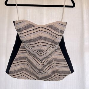 Classy Strapless Top